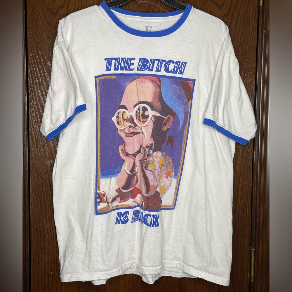 Elton John Graphic band Tee